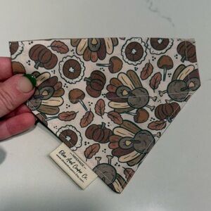 Oliveandcouperco_ Fall-Themed Dog Bandana-Small